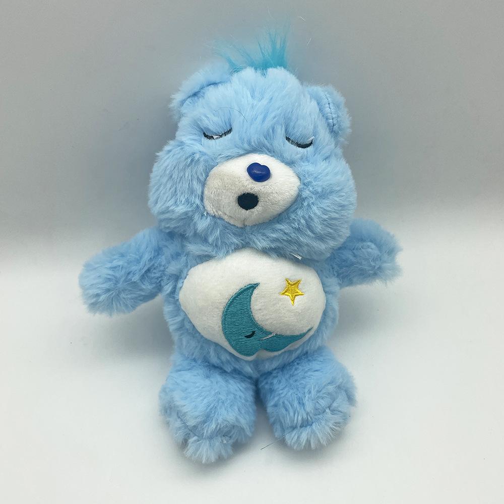 Carebears 22cm Cartoon Plush Toys Happy Sleeping Sunny Bear Soft Stuffed Dolls Home Car Decoration Toys Gift