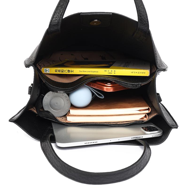 Women's PU Handbag Large Capacity Commuter Shoulder Bag