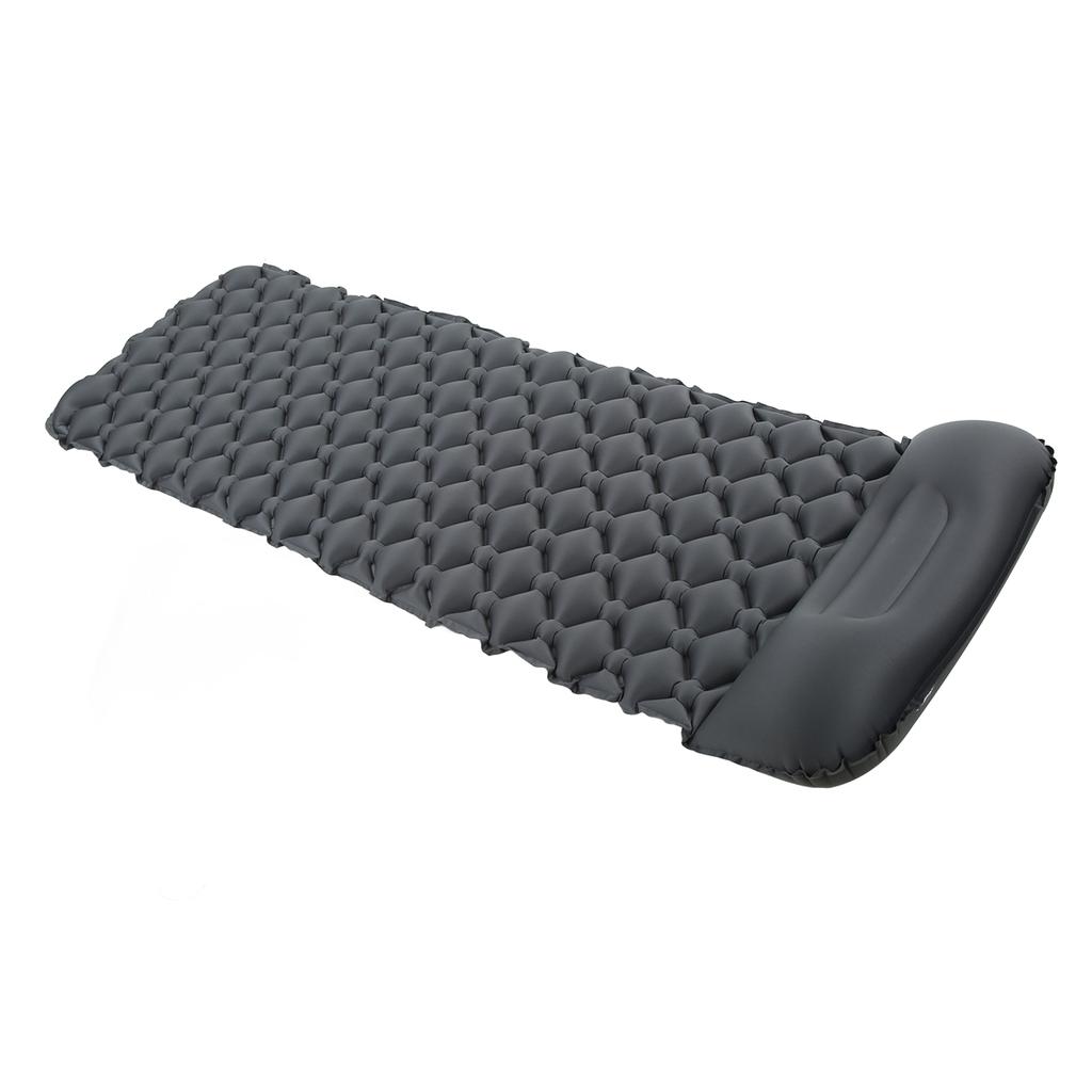 Outdoor Schlafmatratze TPU Feuchtigkeitsbeständig Tragbar mit Kissen Camping Schlafmatte für Rucksackreisen