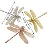 Antique-Style Dragonfly Ornament Simulation Insect Dragonfly Tea Pet  Home Decoration