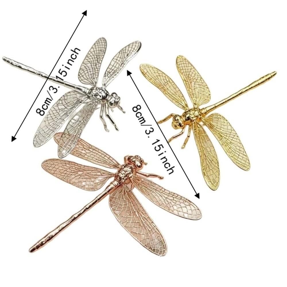 Antique-Style Dragonfly Ornament Simulation Insect Dragonfly Tea Pet Home Decoration