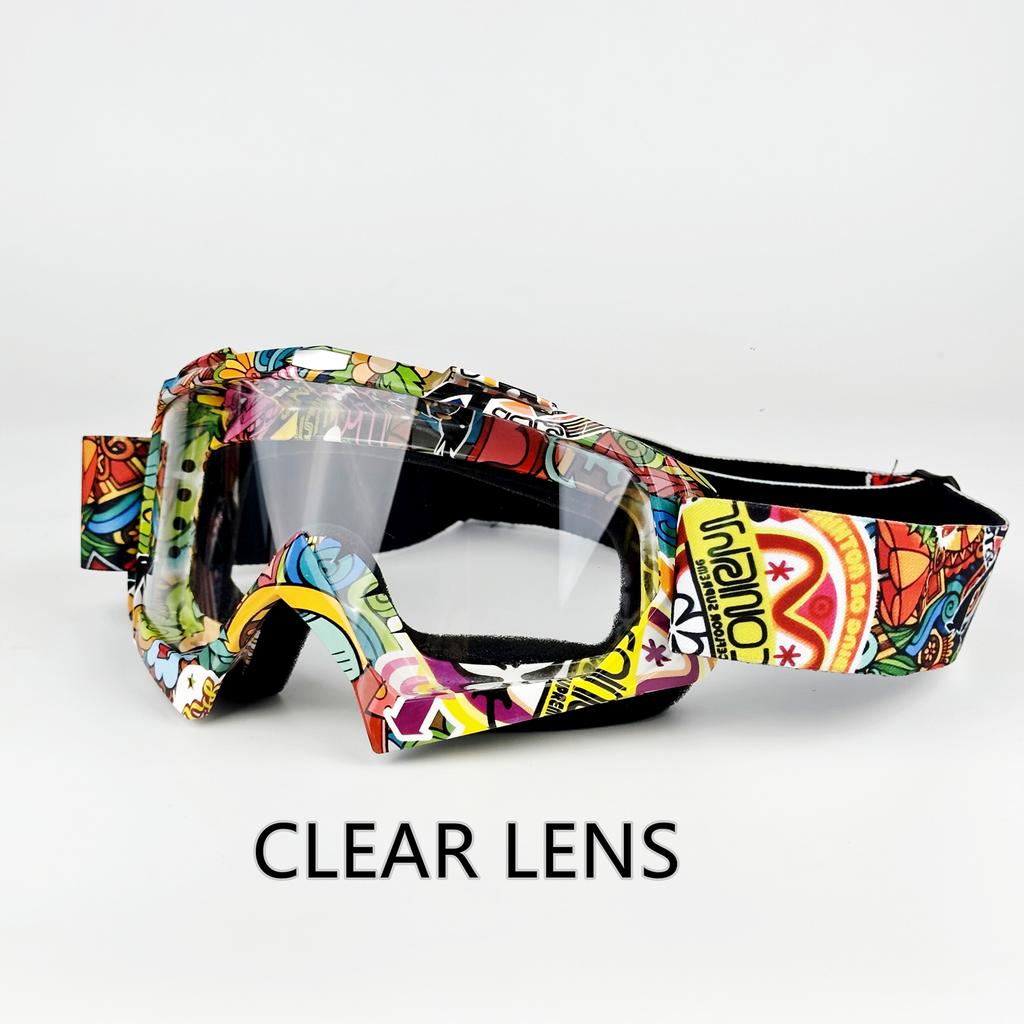 Motocyklové brýle Cyklistické brýle Venkovní Off-Road Lyžařské Sportovní MX ATV Dirt Bike Závodní brýle Motokrosové brýle Kolo Google