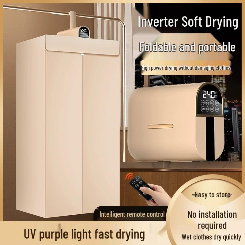 Portable Foldable Travel Clothes Dryer - Compact Mini Household Dryer