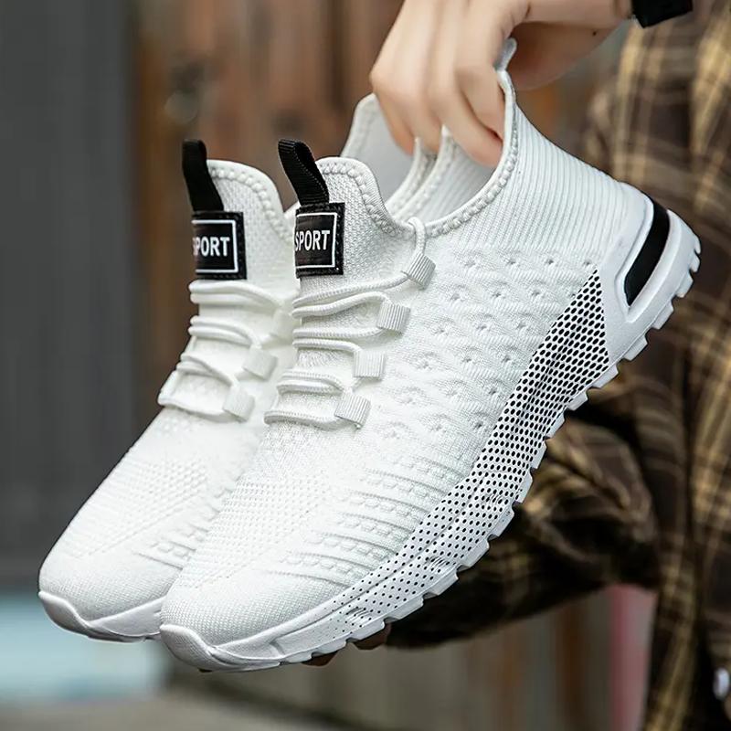 Maedef Mens Sneakers Lightweight Comfortable Men Athletic Shoes Lace Up Gym Training Sport Shoes Men Athletic Shoes Men Sneakers