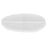 Silicone Irregular Oval Tray Mold Soft Transparent Tray Mold New Jewelry Holder Mold  Storage Tray