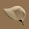 Summer Sun Hat Foldable Wide Brim Women Bucket Hat Adjustable Outdoor Beach Panama Caps Ponytail Fisherman Cap