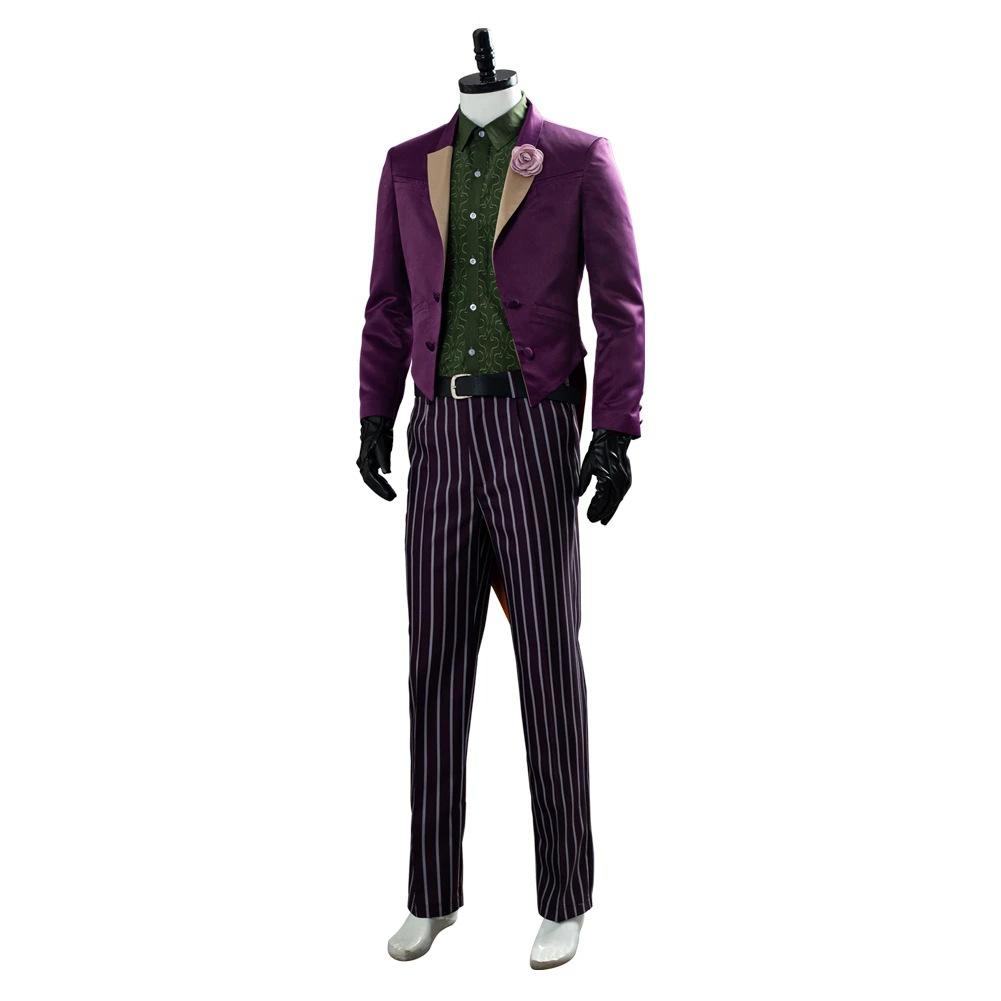 Mortal Kombat 11 Joker Full Costume, Halloween Cosplay Outfit, High-Quality Game Character Suit, Cosplay Set for Halloween Party