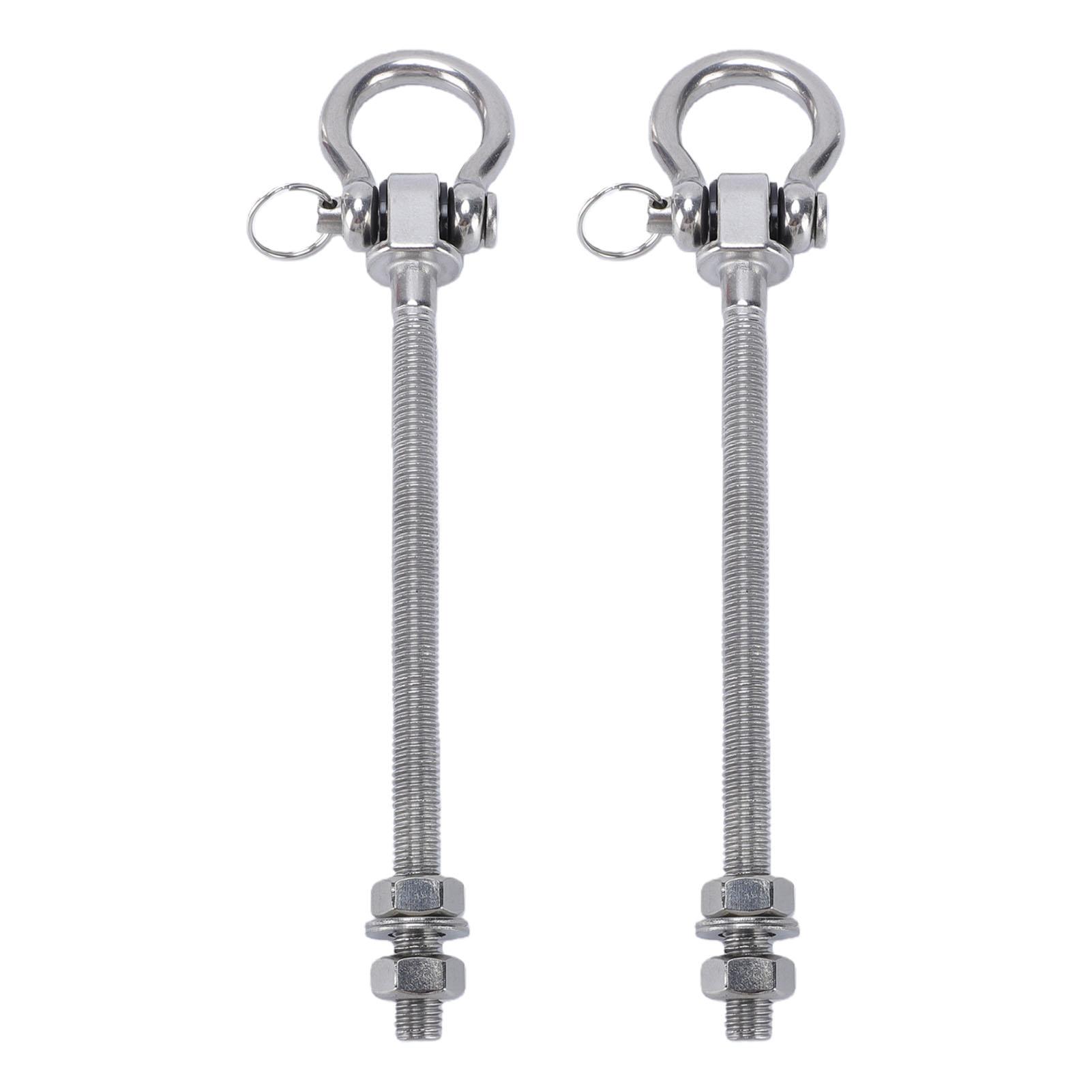 Vestidos 2Pcs Heavy Duty Swing Hangers With Bearings 1500Lb Capacity Stainless Steel Porch Swing Hardware For Hammock Chair