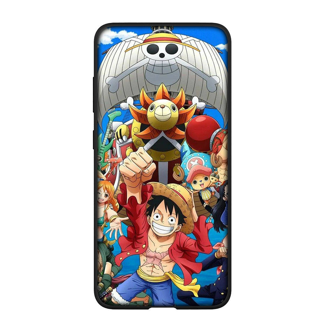 Phone Case for iPhone 17 15 16 Plus X Redmi Note 14 12 11 13 Pro Max Huawei P30 P20 Lite Y9 OPPO A60 A40 A80 A18 A16 A54 Sanji Luffy One Piece Cover