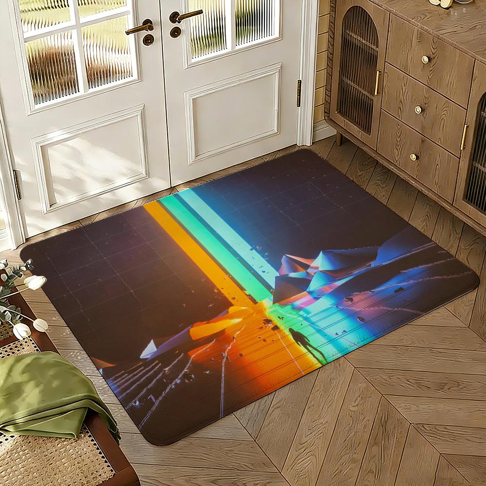 Rock Band Imagine D-Dragons Bones Floor Mat Soft Thickened Non-Slip Bedroom Living Room Door Mat Home Decor Flannel Rugs