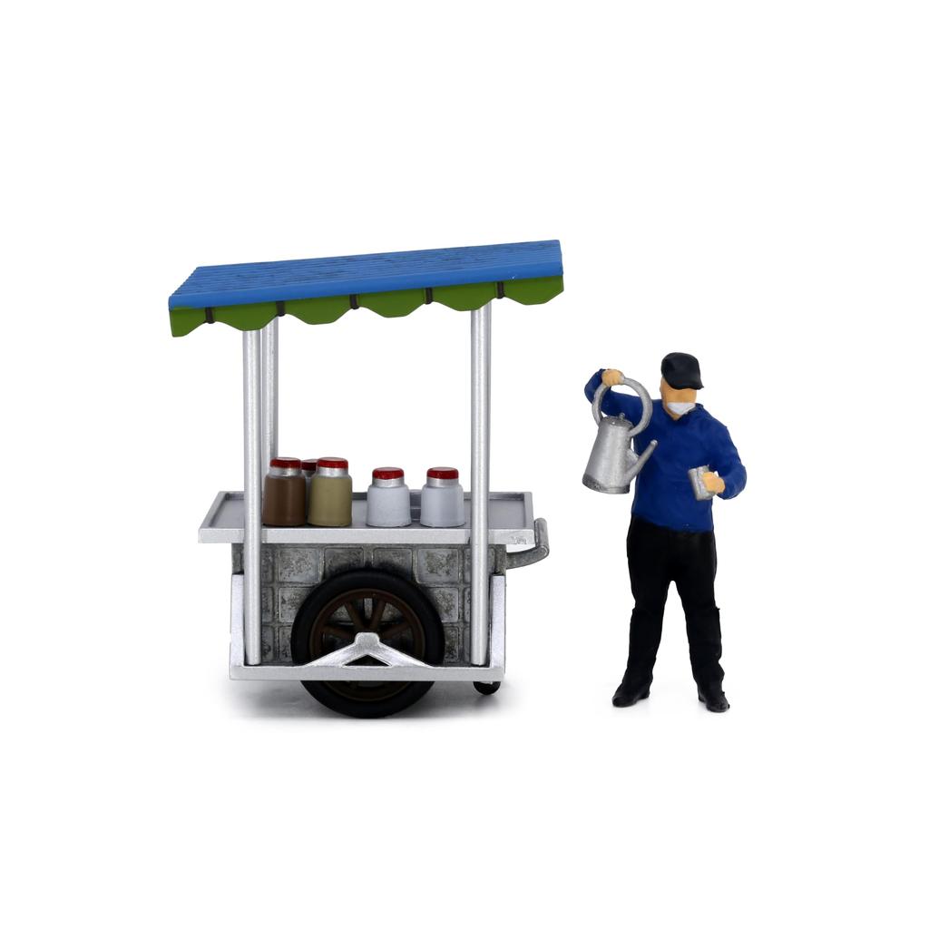 Tiny 135 Taiwan Hawker Center Vendor Stall Mini Figure Finished Product (#04 - Menchaya)