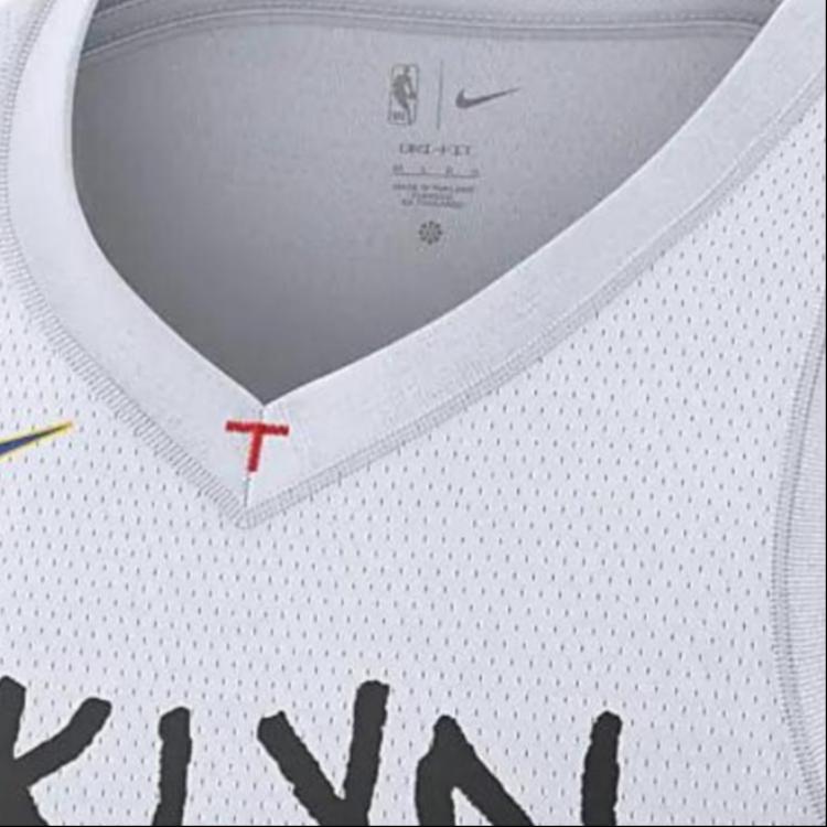 New Nike Nba Kevin Durant Brooklyn Nets Dri Fit Jersey DO9585-102