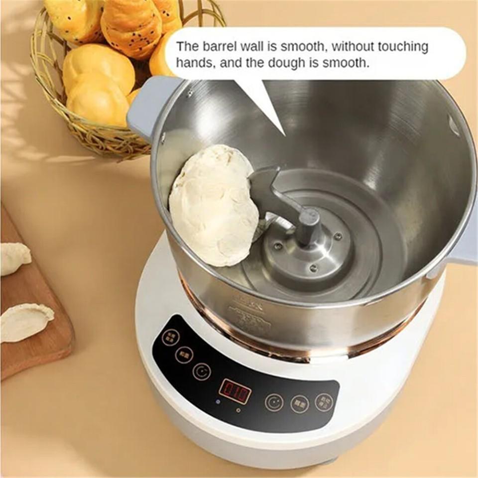 5/7 Liter Stand Mixer, 200W Electric Dough Maker, Household Smart Fermentation Flour Mixer Kneading Machine for Bread, Pizza
