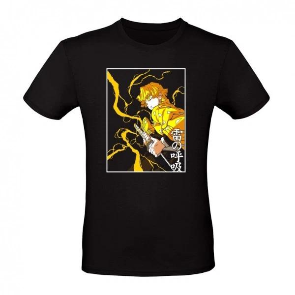 Anime Zenitsu Agatsuma Thunder Breathing TShirt Size S4xl Gift For Friends S