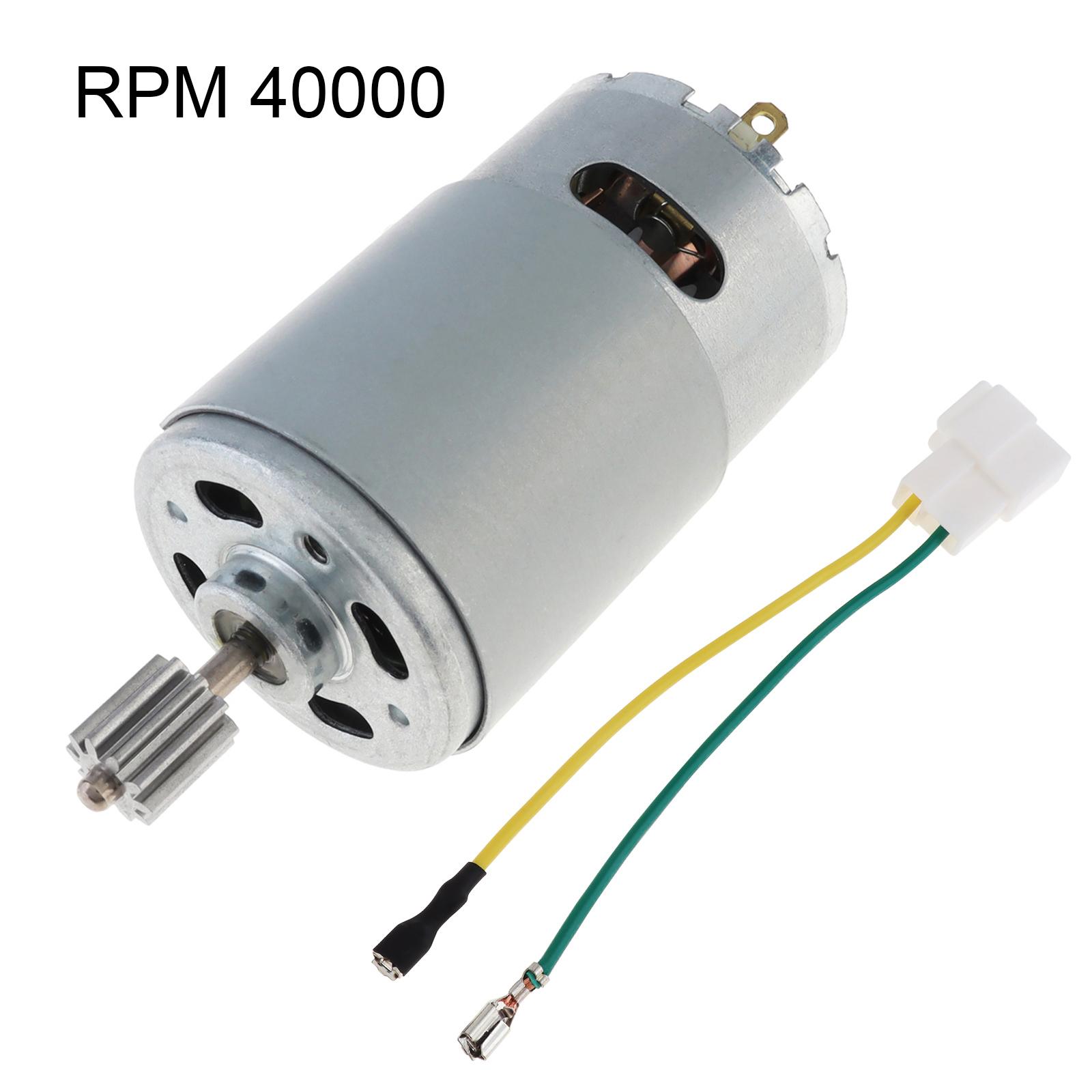 

RS555 Двигун постійного струму 10 зубів Kids Ride On Toys Car Motor 24V High Speed ​​Electric Motor for Remote Control Car Motor 40000 RPM