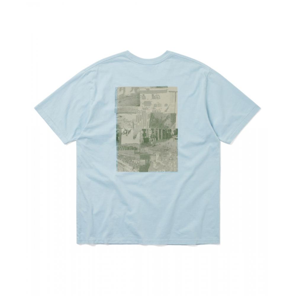 Thisisneverthat Tsnvt Collage Tee Soft Blue