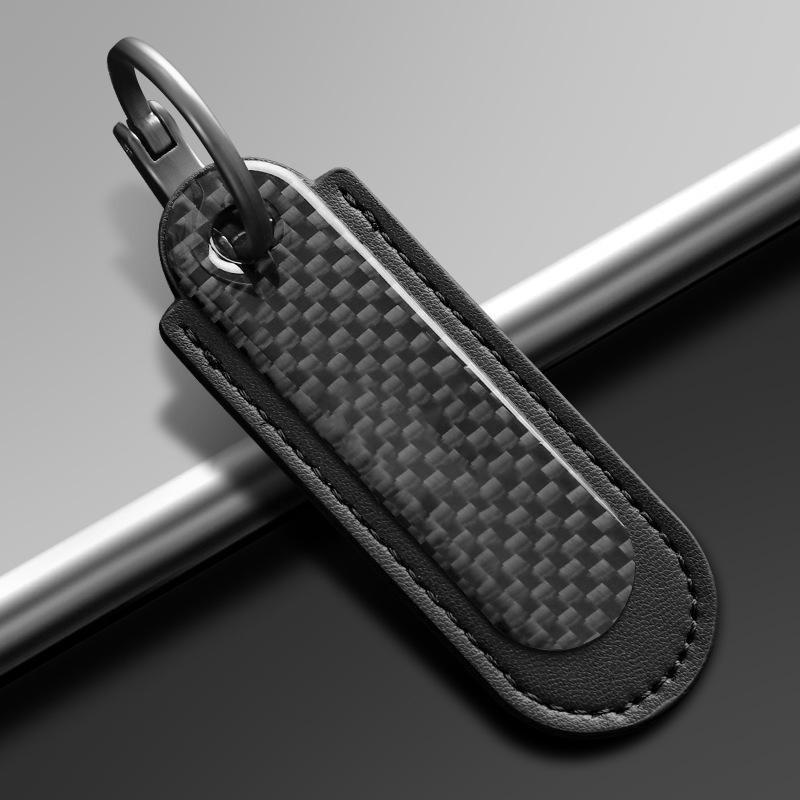NIVG8 Styling Fiber Texture Leather Car Key Chain Keyring For KIA Ceed Sportage Rio Proceed K5 Optima Sedona Forte Cerato Venga