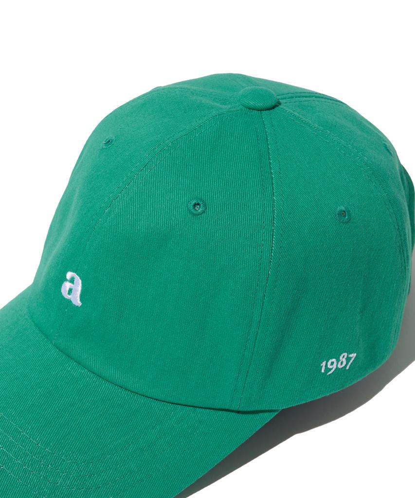 ANALOG MOOD Signature Logo Ball Cap (Green)