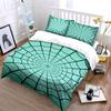 Spiderweb-inspired geometric pattern. Bedding sets Duvet cover sets Duvet covers Pillowcases(1 * Duvet Cover 2 * Pillowcases, without duvet insert)