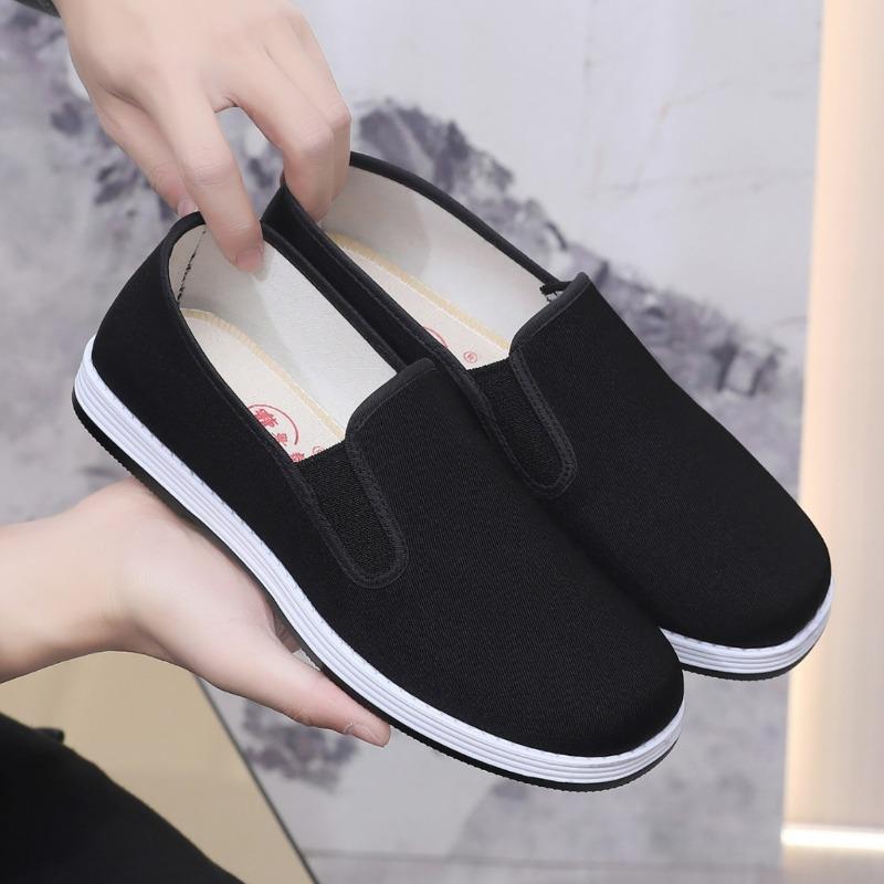 Cloth Shoes Work Shoes Men's One-pedal Men's Shoes Lasagna Cloth Shoes Men's Cloth Shoes Casual Old Cloth Shoes