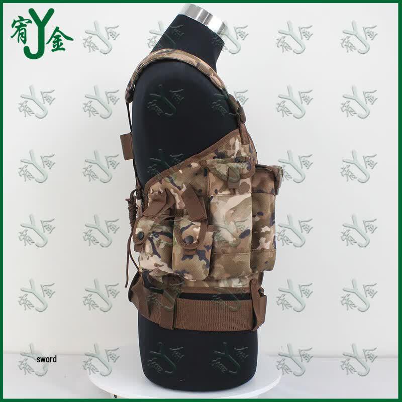 Youjin Camouflage Tactical Vest with Bullet Pouch