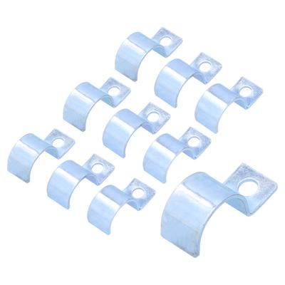 304 Stainless Steel P Type One Pipe Clamp Strong Sturdy Corrosion Resistant Single Hole Pipe