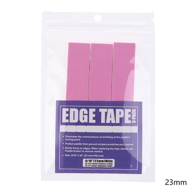 3Pcs Pickleball Racket Edge Sticker Paddle Head Edge Tape Sticker Reduce Impact And Friction Prevention Frame Protective Tape