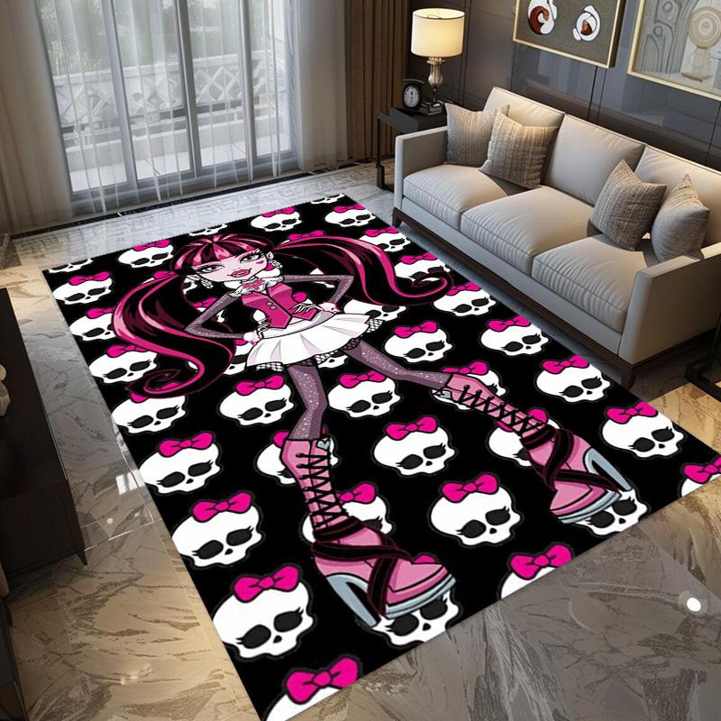 Monster High: Vampire Love Carpet Home Decor Floor Mats Doormat Art Dormitory Decoration