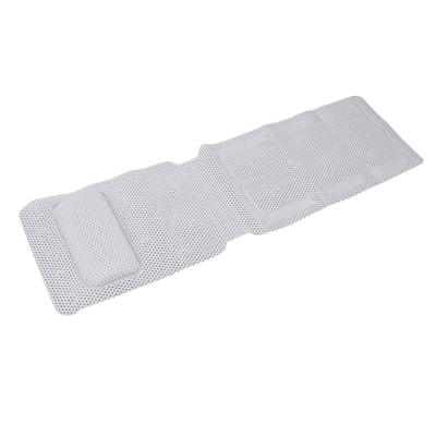 PVC Foam Bathtub Mat Exquisite Safe Hollow Design Elderly Bath Mat for Bathrooms Balconies