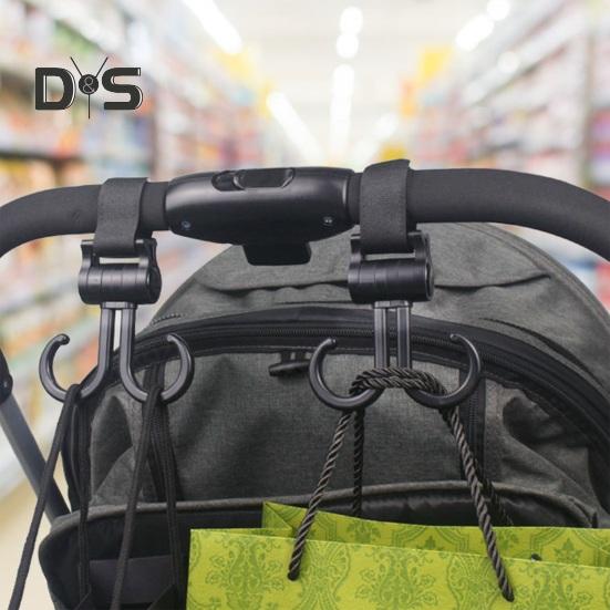 Baby Stroller Hook Convenient Strong Load-Bearing Easy To Use Fastener Tape Sturdy Long Lifespan Hook