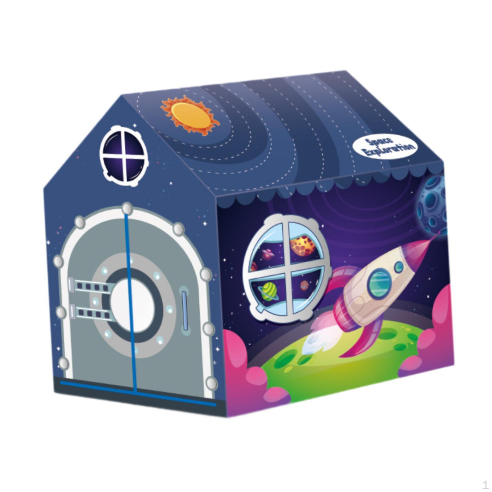 

Игровая палатка для малышей, многоцелевой детский игровой домик для мальчиков и девочек 3 лет Style C