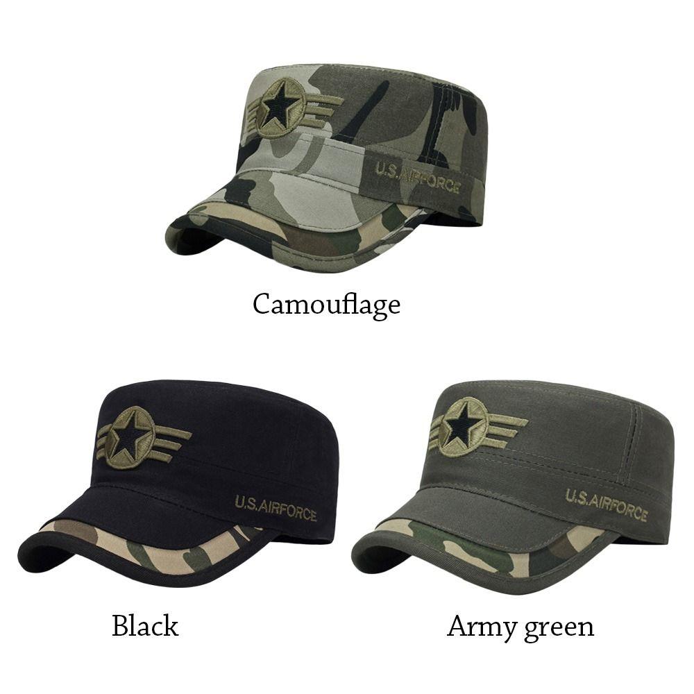 Spring Summer Cotton Hat Adjustable Casual Cadet Hat Breathable Baseball Cap
