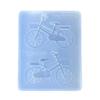 Cycling Theme Silicone Craft Mould For Handmade Jewelry Resin Art Soap Candle Creation Heat Resistant