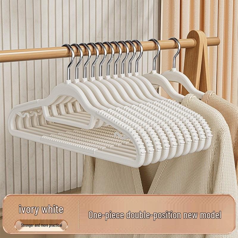 

Нескользящая сушилка для одежды без следов с противоплечевым дизайном 10 Pieces