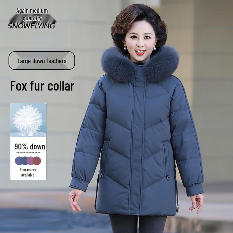 

XueZhongFei Women s Hooded Down Jacket 2XL