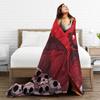 The Binding of Isaac Flannel Blanket Autumn  Warm Soft Throw Blanket for Children Outdoor Pattern Bedspread Sofa Bed Cover