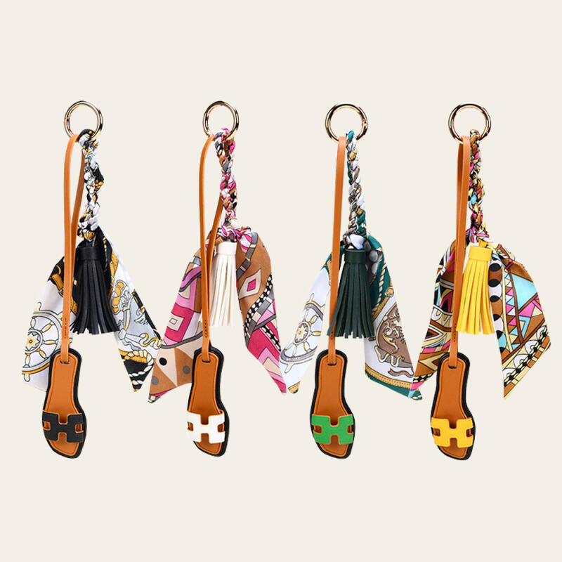 Asta Bag Keyring Scarf Strap Key Holder J301 green