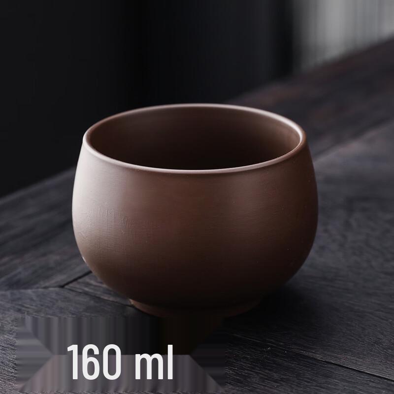 

Shangqi Semi-Handmade Purple Clay Arhat Master Cup Set