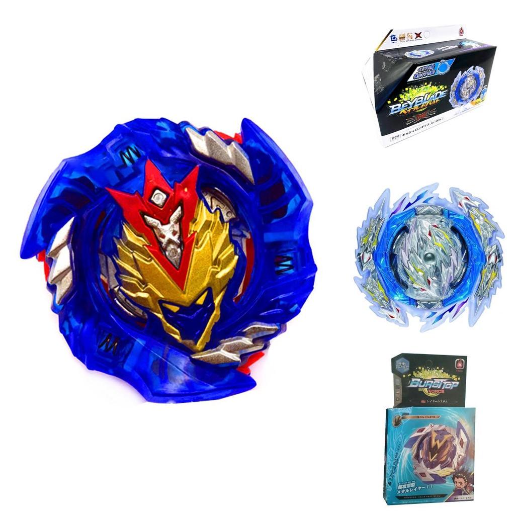 Beyblade Burst B-189 Holy Spear Of Guilt Kr Mds-2 Colorful Spinner With Launcher Handle