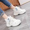 Winter new high-top cotton shoes student ins thick-soled velvet sports boots Q