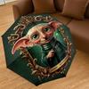 1PC Warner Dobby Sonsenina Umbrella-8-Rib Reinforced, Automatic Open, Lightweight & Durable-A91