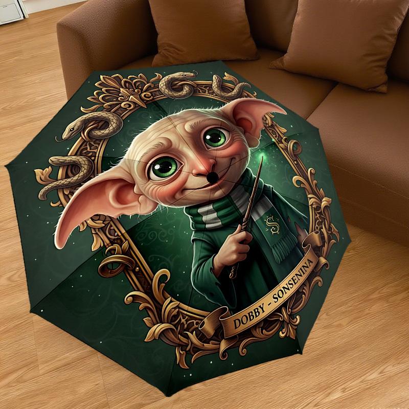 1PC Warner Dobby Sonsenina Umbrella-8-Rib Reinforced, Automatic Open, Lightweight & Durable-A91