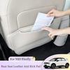 For NIO Firefly Rear Seat Leather Kick Protector Pad Anti Scratch Durable Interior Upgrade Accessories