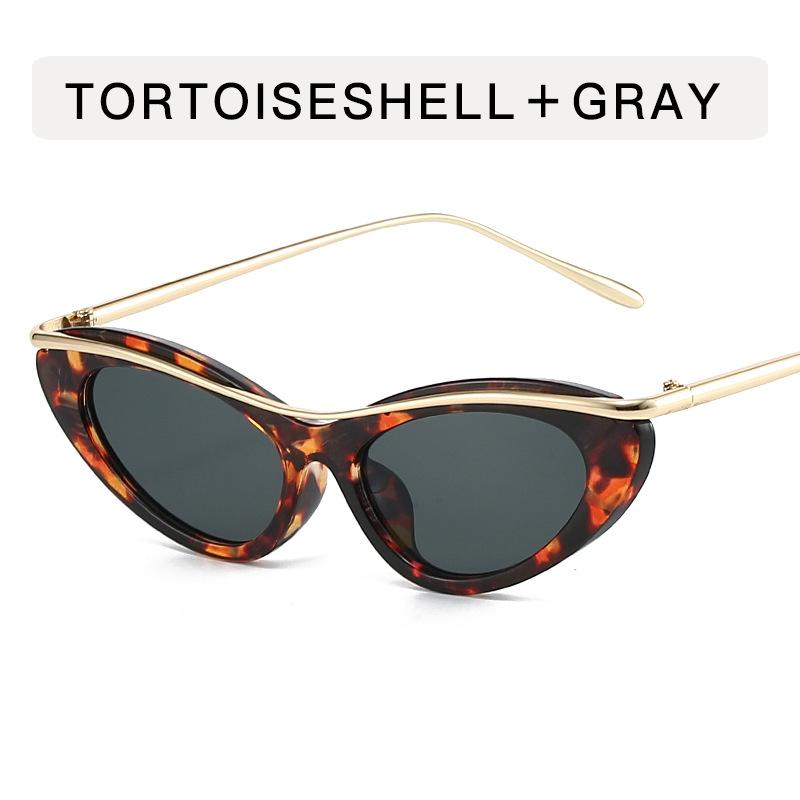 Vintage Stylish Women Sunglass Cat Eye Shape UV400 Protection Men Sunglasses European American Style Sun Glasses Women