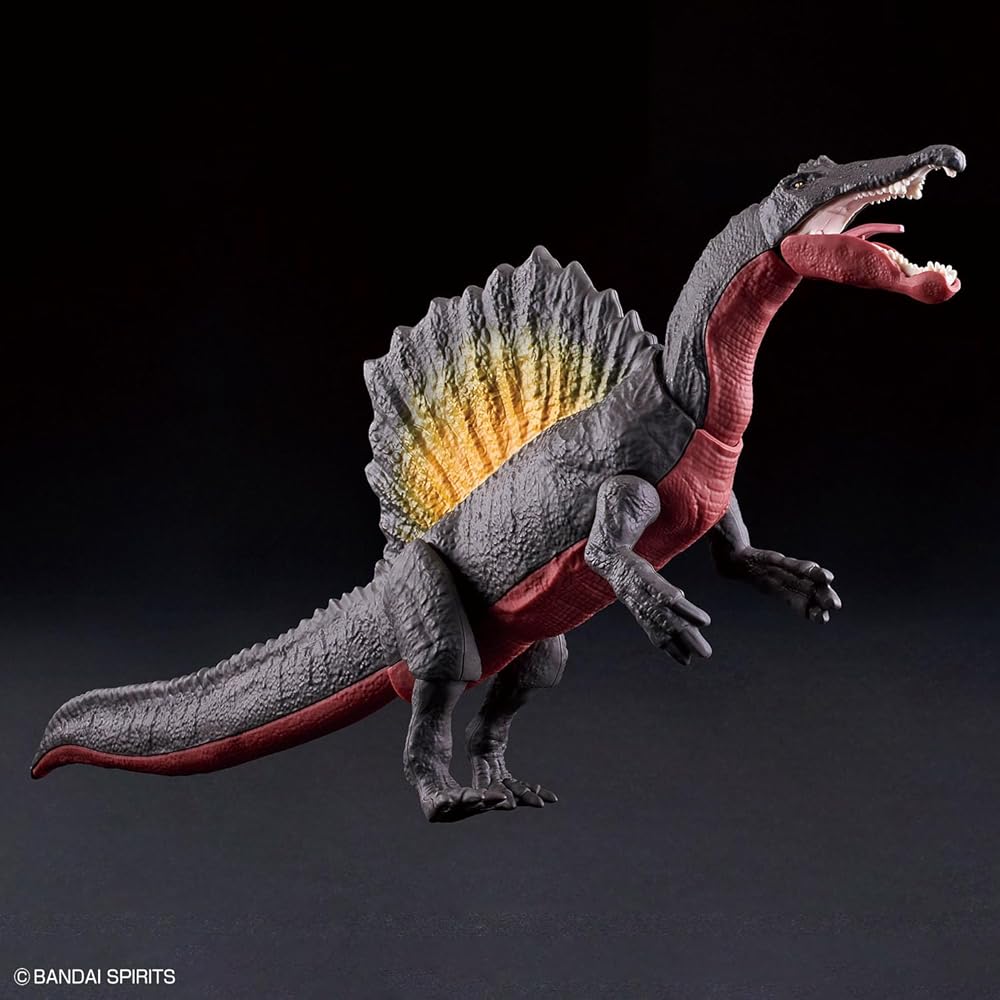 Bandai Spirits Plamosaurus Spinosaurus Color-Coded Plastic Model Kit 1:144 Scale