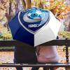 1 PC Automatic Folding Umbrella - Al Hilal Sfc Pattern Portable Foldable Design With 8 Ribs Christmas Birthday Gifts