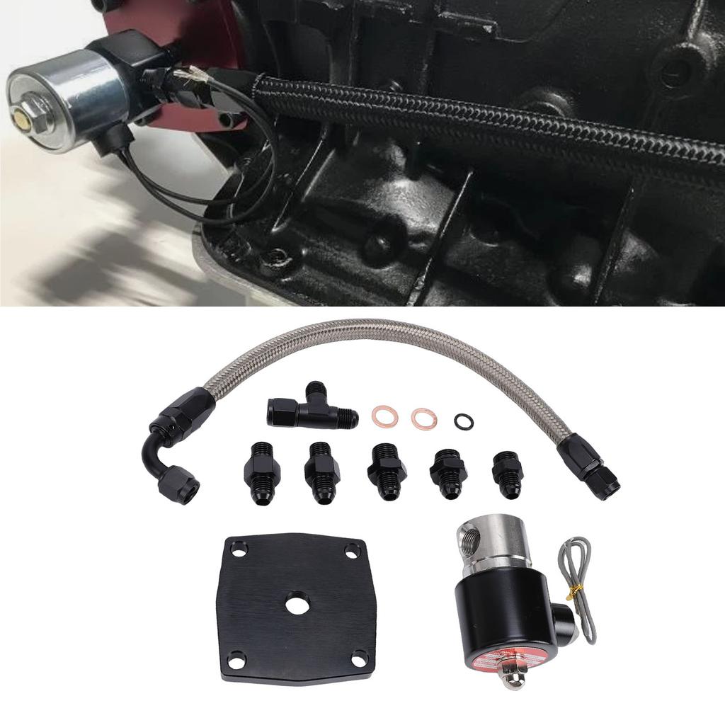 Quick Spool Dump Valve System Aluminium Alloy Replacement for Turbo 400 Powerglide Transmissions