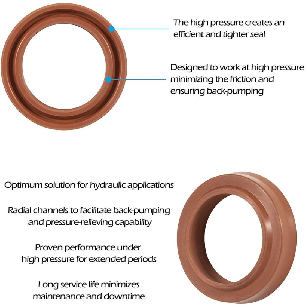 8-teiliges Dichtungskit für Seastar Teleflex Lenkzylinder HC5345 + Andere FSM051