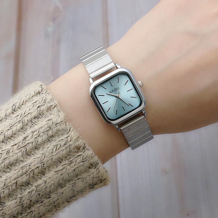 

Mori Style Women s Stainless Steel Square Quartz Watch чёрный
