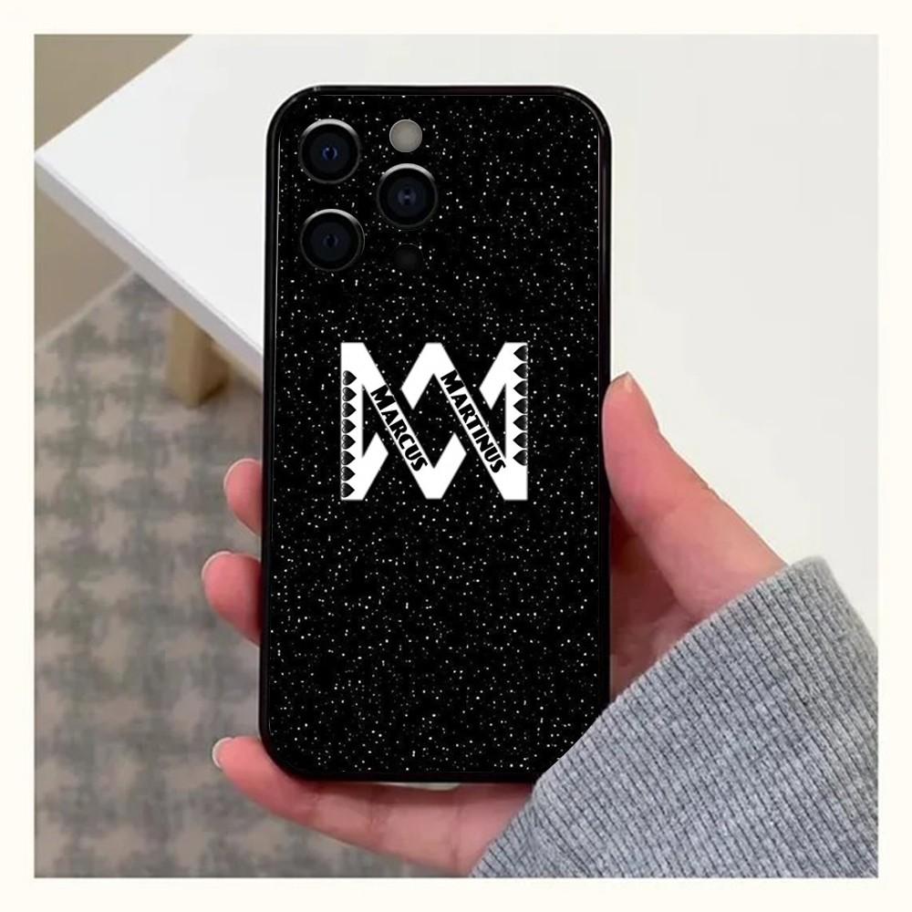

Marcus-S And M-Martinus Music Phone Case For Apple iPhone 15,14,13,12,11,Pro,X,XS,Max,XR,Plus,Mini Soft Black Cover iPhone12mini